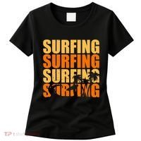 Surfing Retro Beach Women's T-Shirt thumb 0
