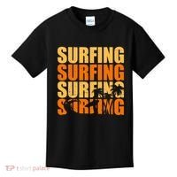 Surfing Retro Beach Kids T-Shirt thumb 0
