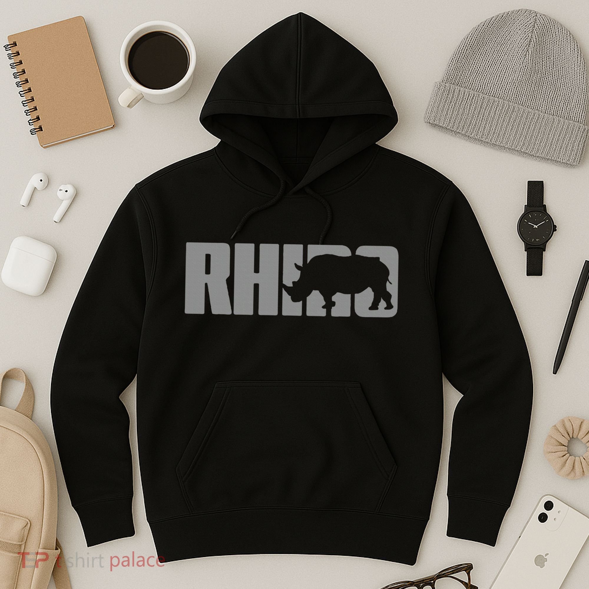 Save Rhino Clothing Rhino Rhinoceros Hoodie