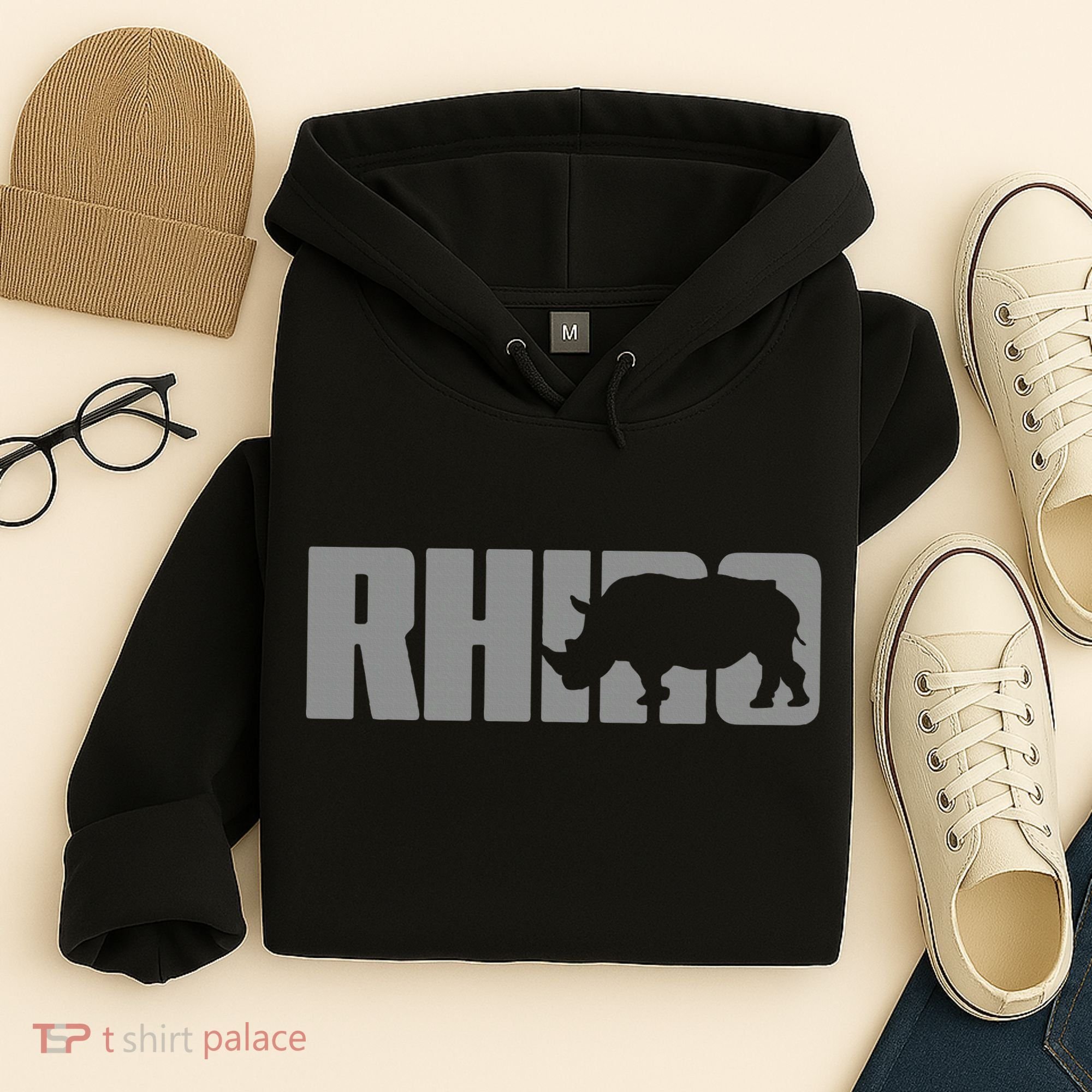 Save Rhino Clothing Rhino Rhinoceros Hoodie
