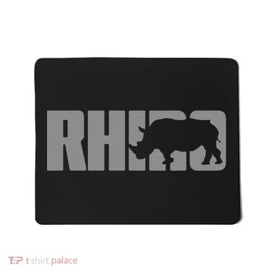 Save Rhino Clothing Rhino Rhinoceros Mousepad