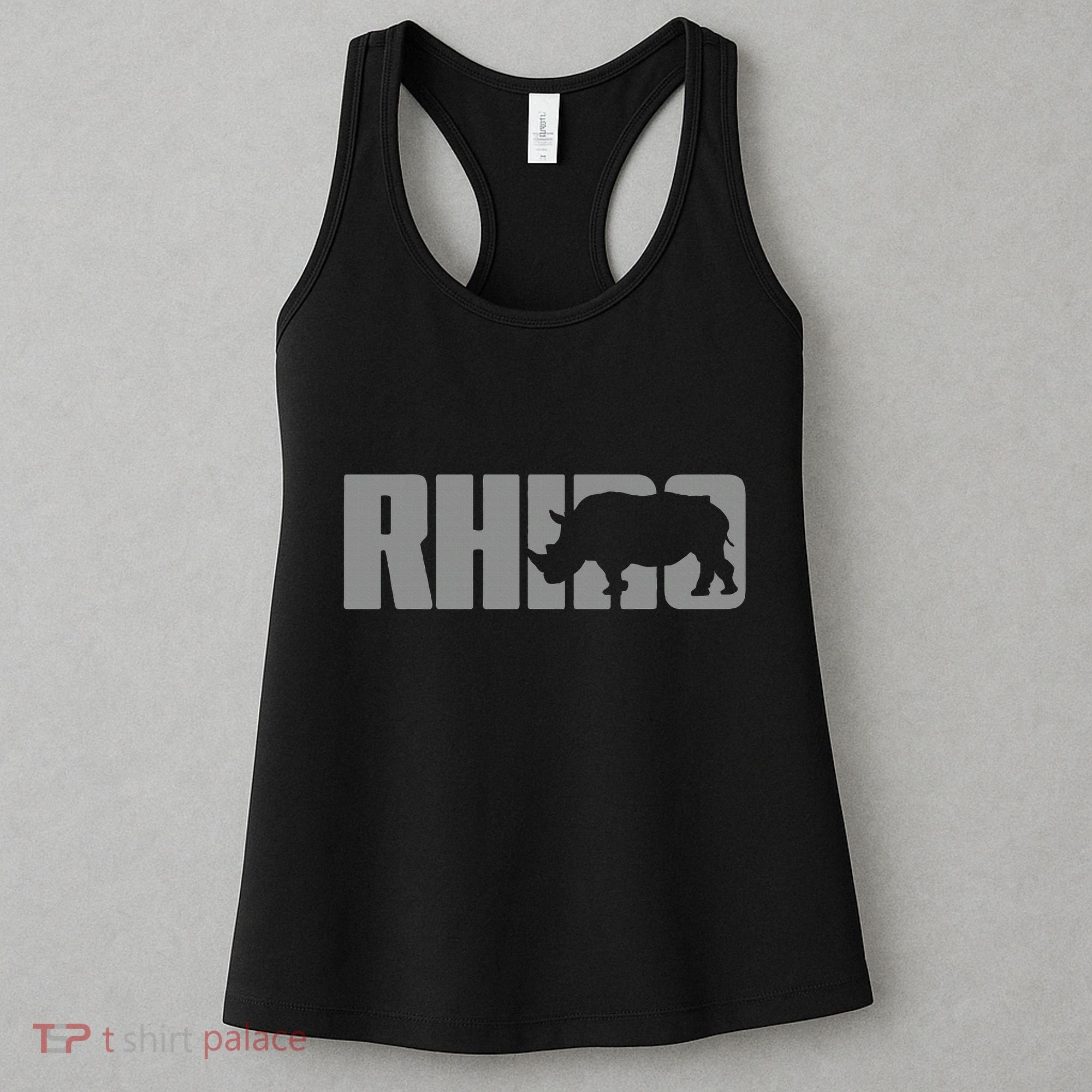 Save Rhino Clothing Rhino Rhinoceros Women's Tank Top