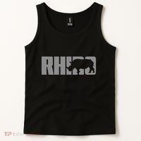 Save Rhino Clothing Rhino Rhinoceros Tank Top thumb 2