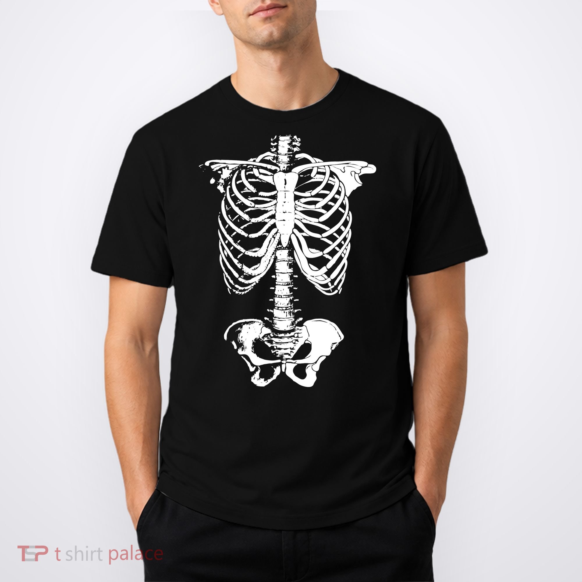 Skeleton Rib Cage T-Shirt