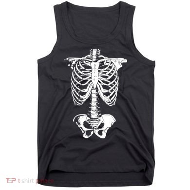 Skeleton Rib Cage Tank Top