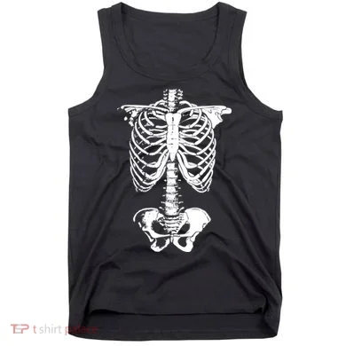 Skeleton Rib Cage Tank Top