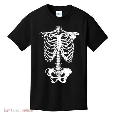 Skeleton Rib Cage Kids T-Shirt