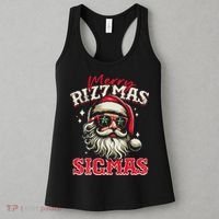 Skibid.I Rizzmas Christmas Rizz Santa Claus Charisma Cool Women's Tank Top thumb 3