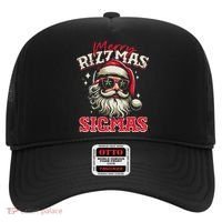 Skibid.I Rizzmas Christmas Rizz Santa Claus Charisma Cool Hat thumb 0