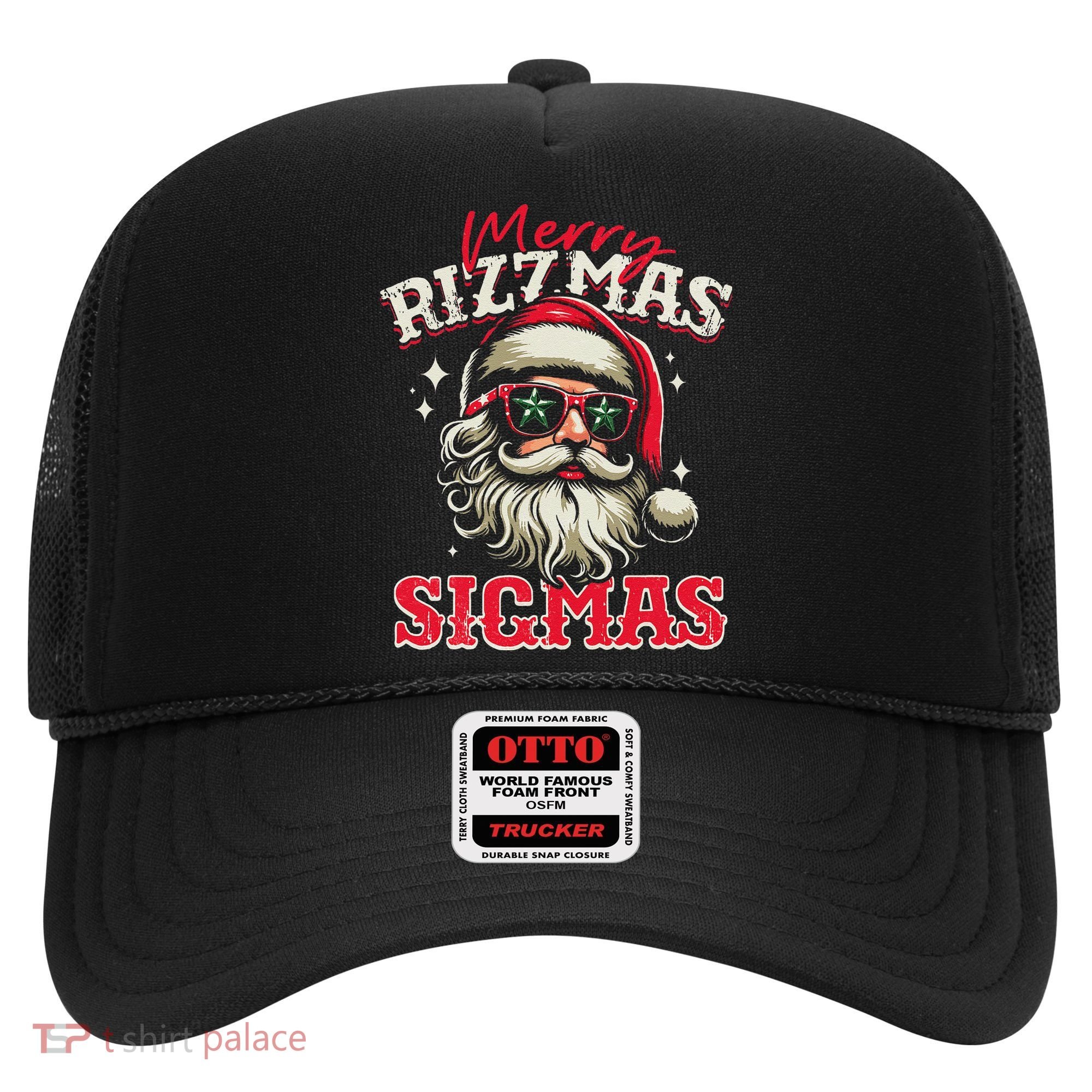 Skibid.I Rizzmas Christmas Rizz Santa Claus Charisma Cool Hat