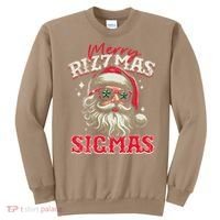 Skibid.I Rizzmas Christmas Rizz Santa Claus Charisma Cool Sweatshirt thumb 0
