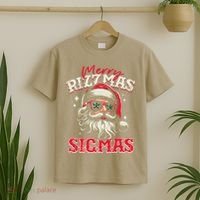 Skibid.I Rizzmas Christmas Rizz Santa Claus Charisma Cool T-Shirt thumb 2