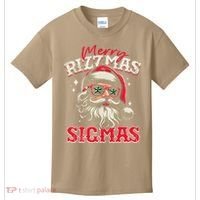 Skibid.I Rizzmas Christmas Rizz Santa Claus Charisma Cool Kids T-Shirt thumb 0