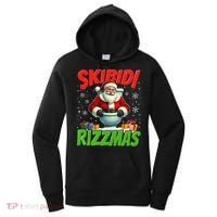Skibid.I Rizzmas Christmas Rizz Santa Claus Charisma Cool Women's Hoodie thumb 0