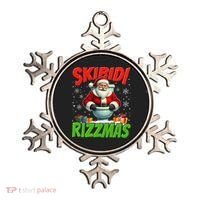 Skibid.I Rizzmas Christmas Rizz Santa Claus Charisma Cool Ornament thumb 0