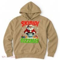 Skibid.I Rizzmas Christmas Rizz Santa Claus Charisma Cool Hoodie thumb 0