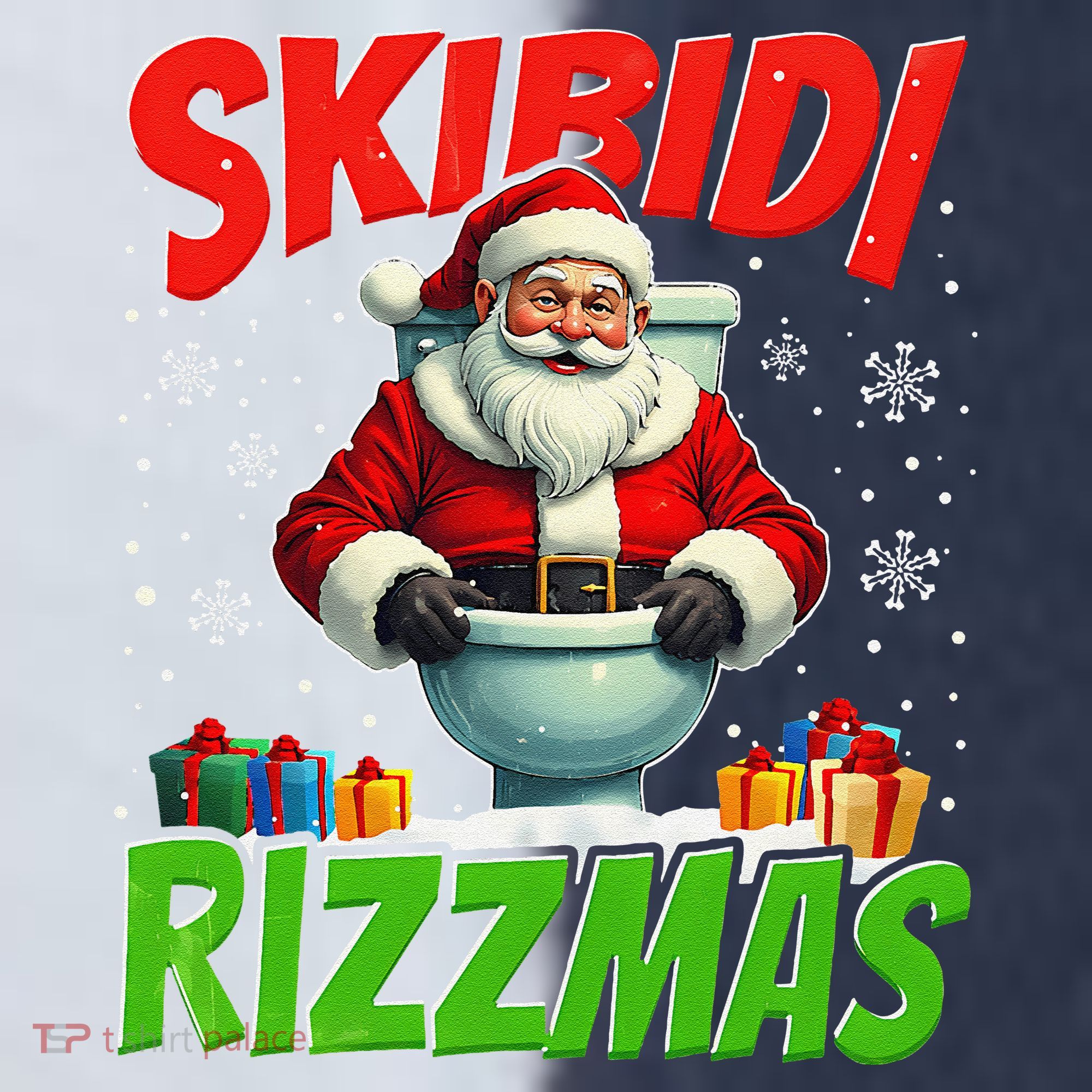 Skibid.I Rizzmas Christmas Rizz Santa Claus Charisma Cool Sport-Tek Competitor United Soccer Jersey