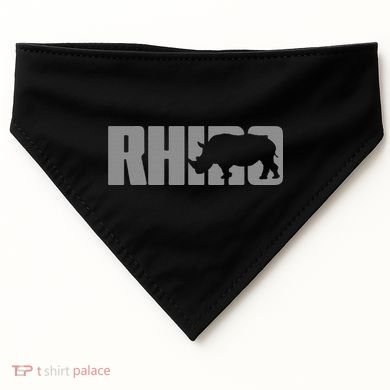 Save Rhino Clothing Rhino Rhinoceros USA-Made Doggie Bandana