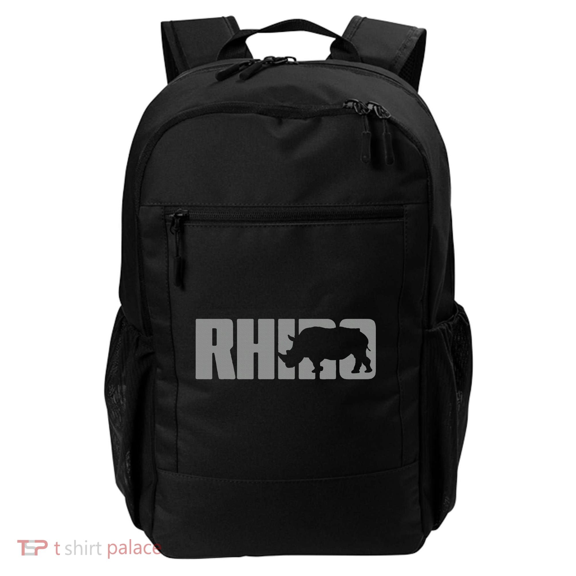 Save Rhino Clothing Rhino Rhinoceros Backpack