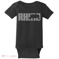 Save Rhino Clothing Rhino Rhinoceros Baby Bodysuit thumb 0