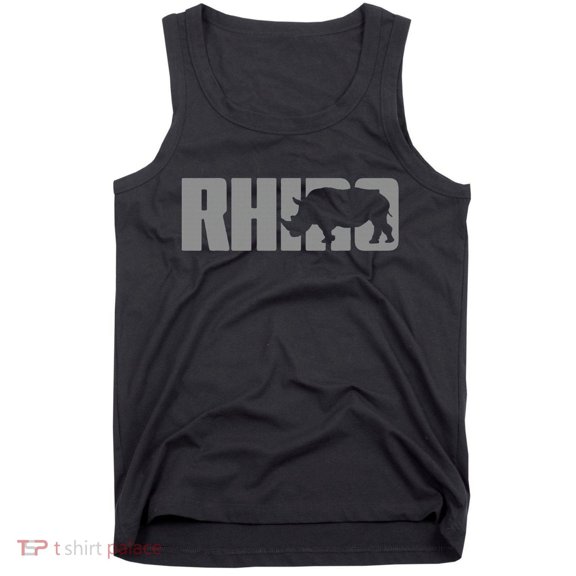 Save Rhino Clothing Rhino Rhinoceros Tank Top