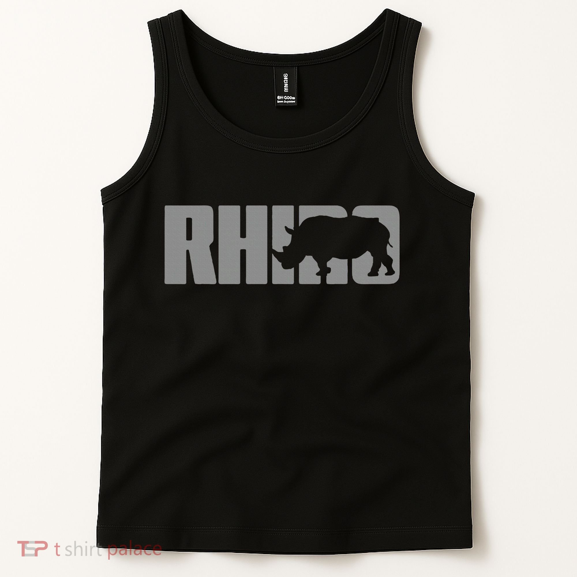 Save Rhino Clothing Rhino Rhinoceros Tank Top