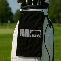 Save Rhino Clothing Rhino Rhinoceros Golf Towel thumb 2