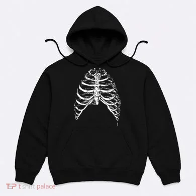 Skeleton Rib Cage Hoodie
