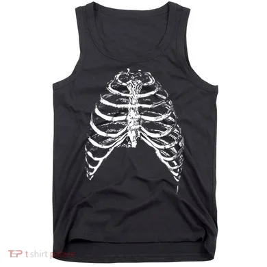 Skeleton Rib Cage Tank Top