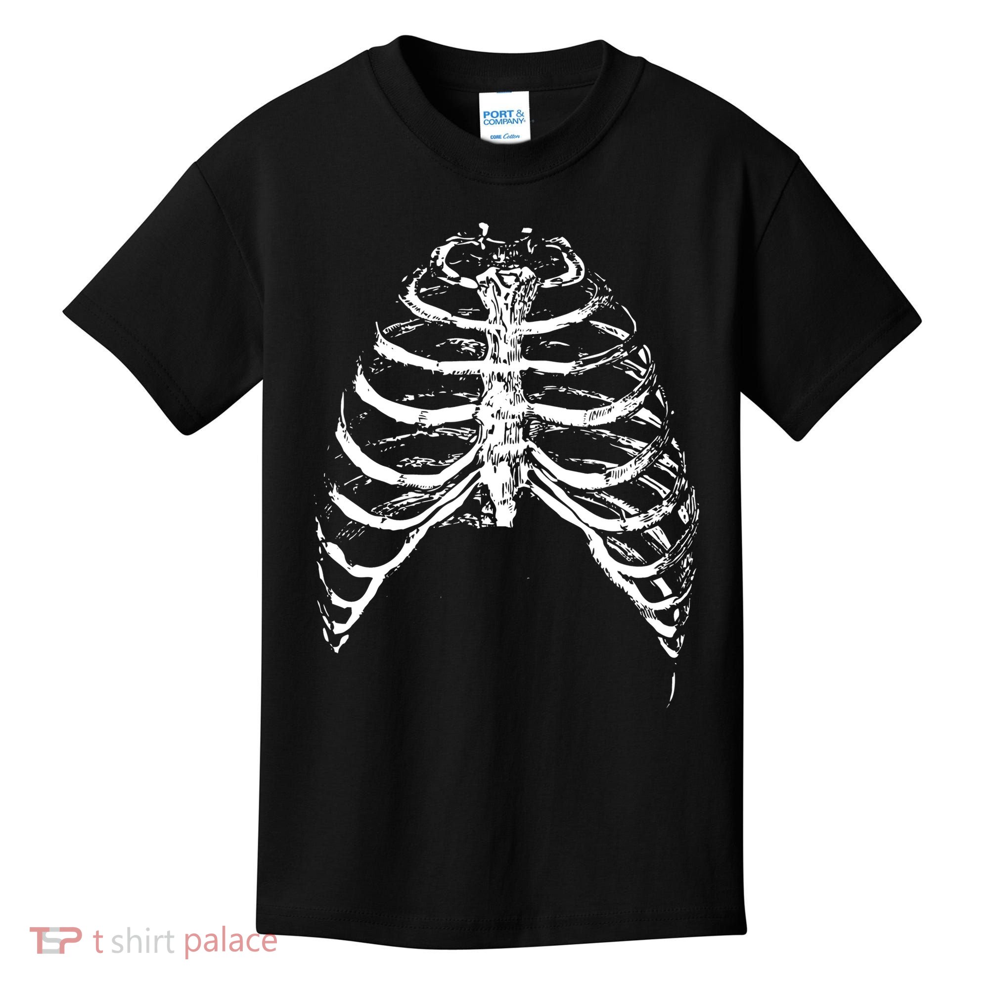 Skeleton Rib Cage Kids T-Shirt
