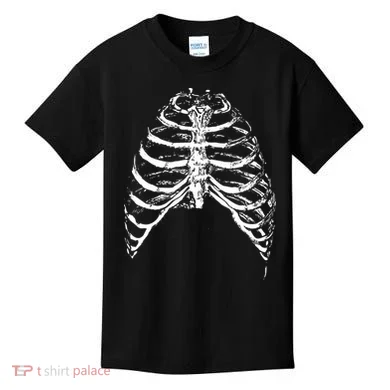 Skeleton Rib Cage Kids T-Shirt