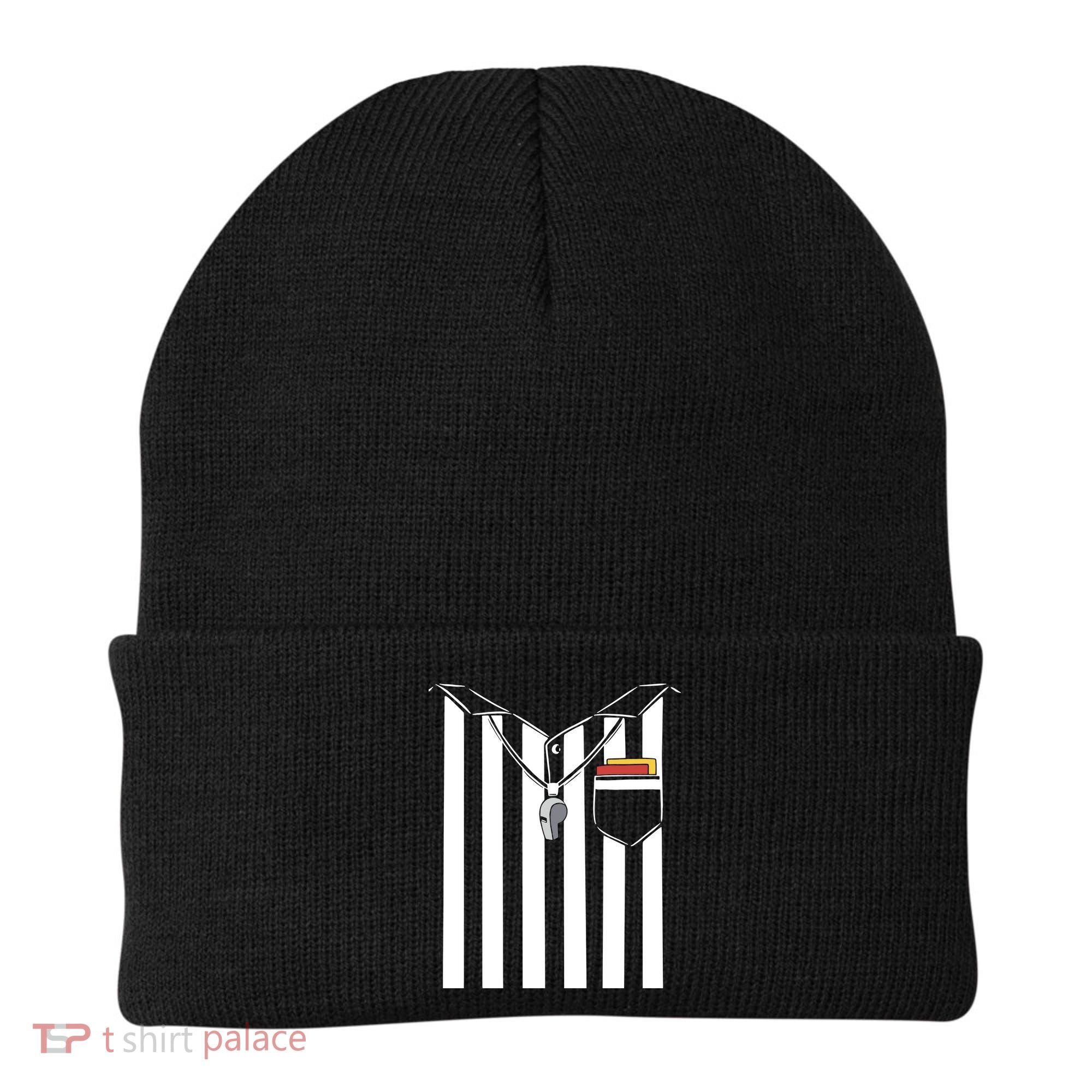 Soccer Referee Costume Beanie