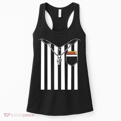 Soccer Referee Costume Women's Tank Top