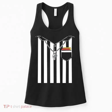 Soccer Referee Costume Women's Tank Top