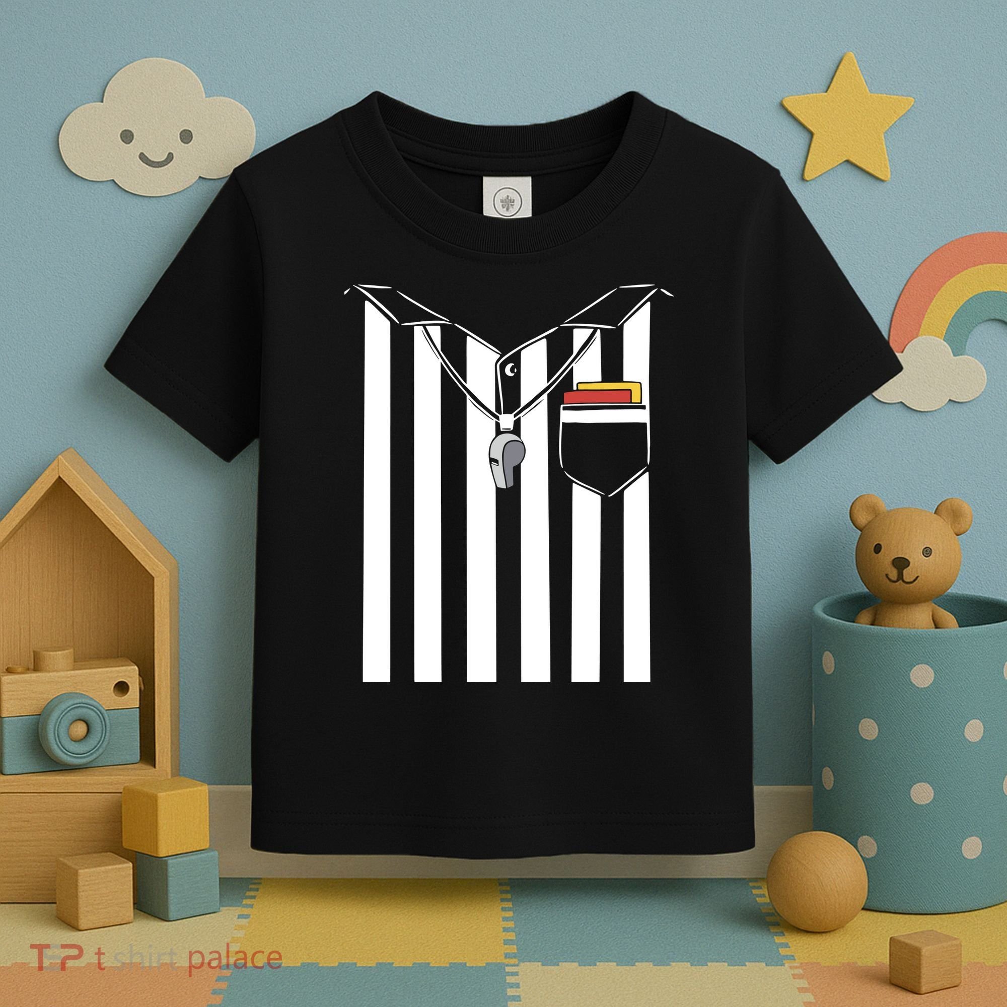 Soccer Referee Costume Toddler T-Shirt
