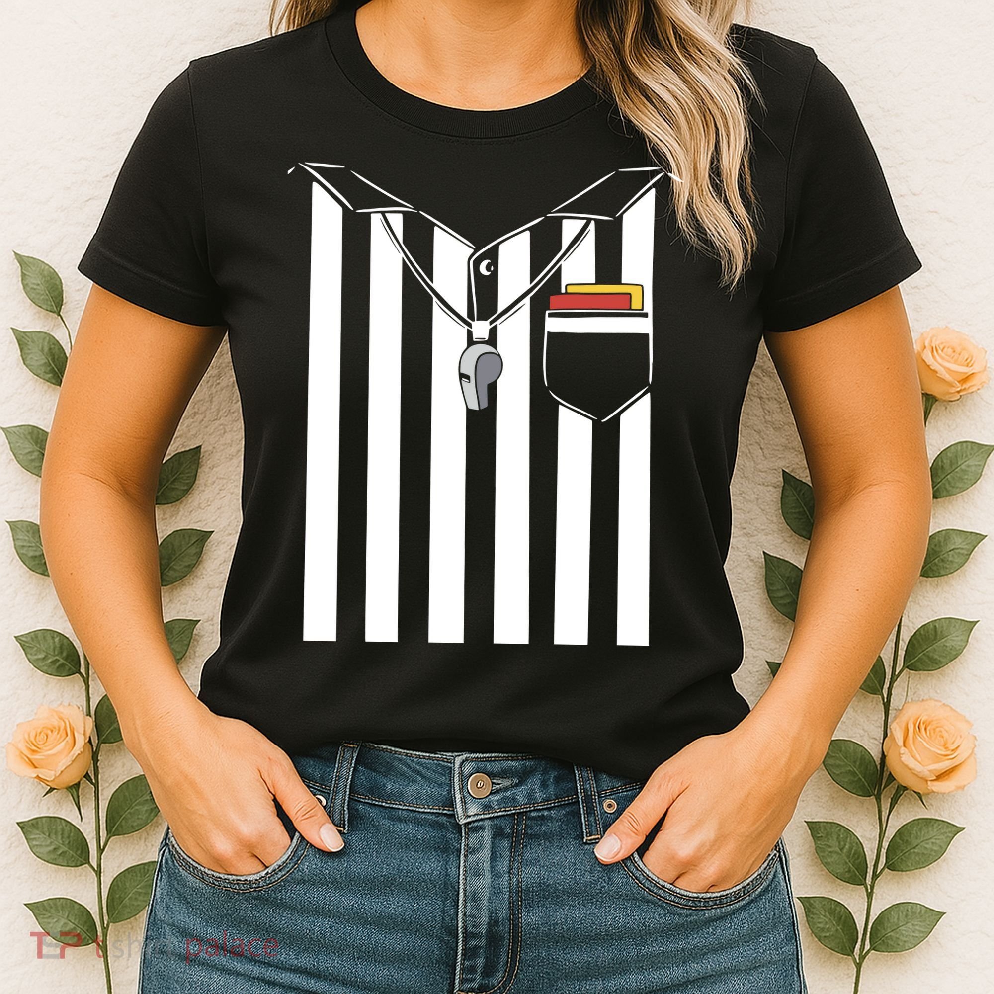 Soccer Referee Costume Women's T-Shirt