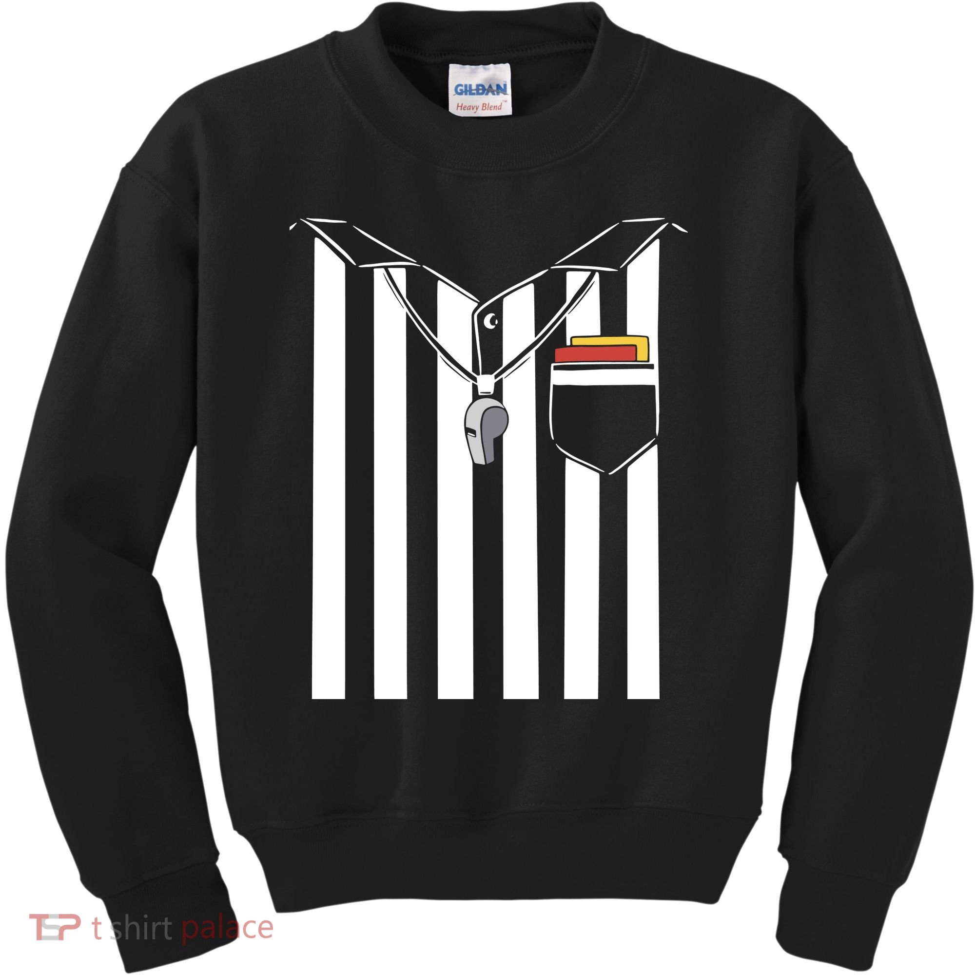 Soccer Referee Costume Kids Sweatshirt