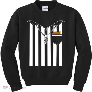 Soccer Referee Costume Kids Sweatshirt