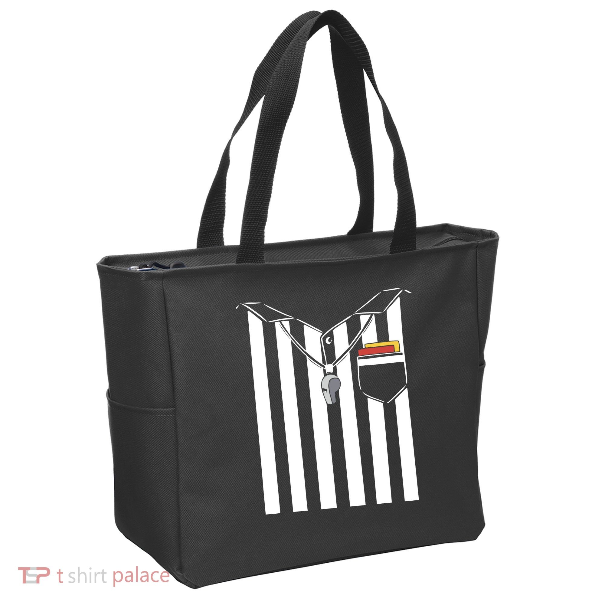 Soccer Referee Costume Tote Bag