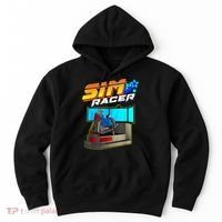 Sim Racer Car Racing And Driving Simulator Motion Rig Hoodie thumb 0