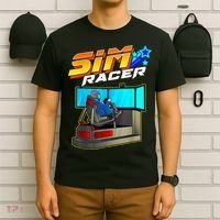 Sim Racer Car Racing And Driving Simulator Motion Rig T-Shirt thumb 6