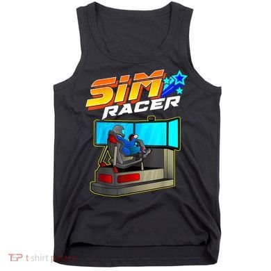 Sim Racer Car Racing And Driving Simulator Motion Rig Tank Top