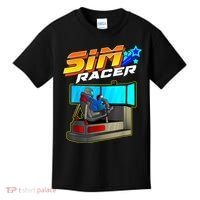 Sim Racer Car Racing And Driving Simulator Motion Rig Kids T-Shirt thumb 0