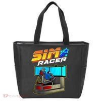 Sim Racer Car Racing And Driving Simulator Motion Rig Tote Bag thumb 0