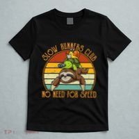 Slow Runners Club No Need For Speed - Sloth & Turtle Snail T-Shirt thumb 5