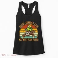 Slow Runners Club No Need For Speed - Sloth & Turtle Snail Women's Tank Top thumb 0