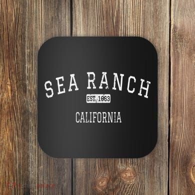Sea Ranch California Ca Vintage Coaster