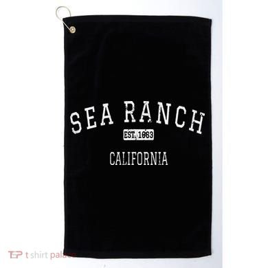 Sea Ranch California Ca Vintage Golf Towel