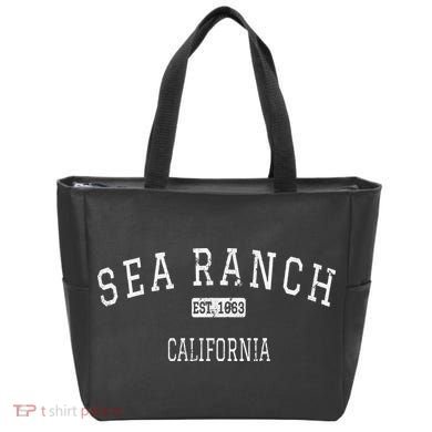 Sea Ranch California Ca Vintage Tote Bag