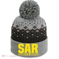 Search Rescue Crew SAR Emergency Response Team The Baniff Cuffed Pom Beanie thumb 0